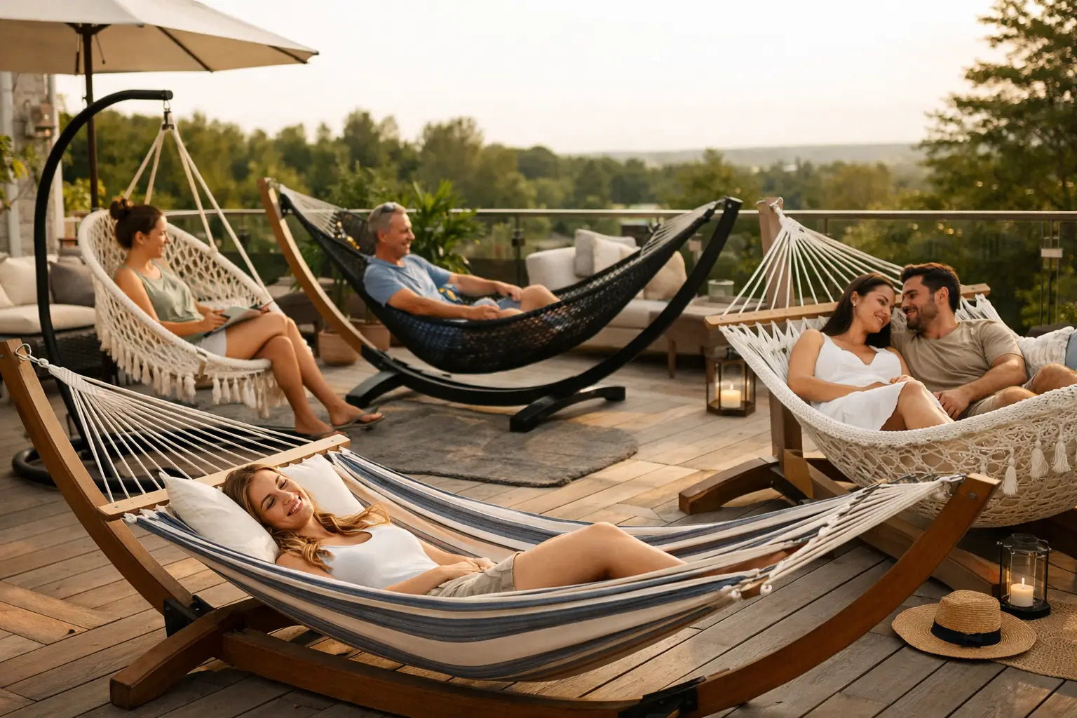 10 meilleurs hamacs pour terrasse
