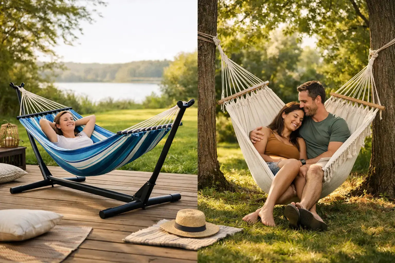 Hamac avec support ou arbres: quoi choisir?