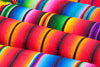 rouleaux de tissus multicolores