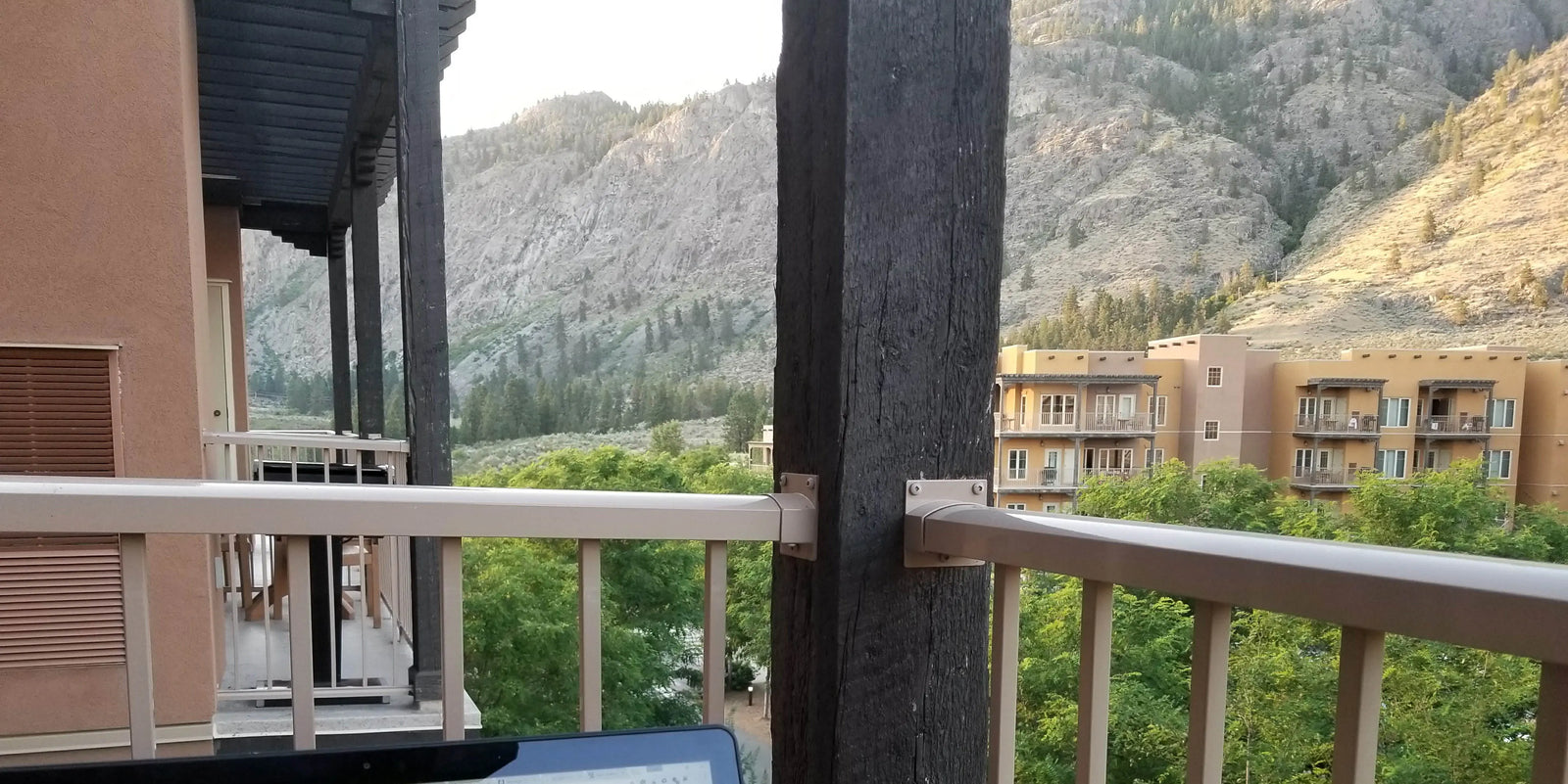 travailler sur son balcon