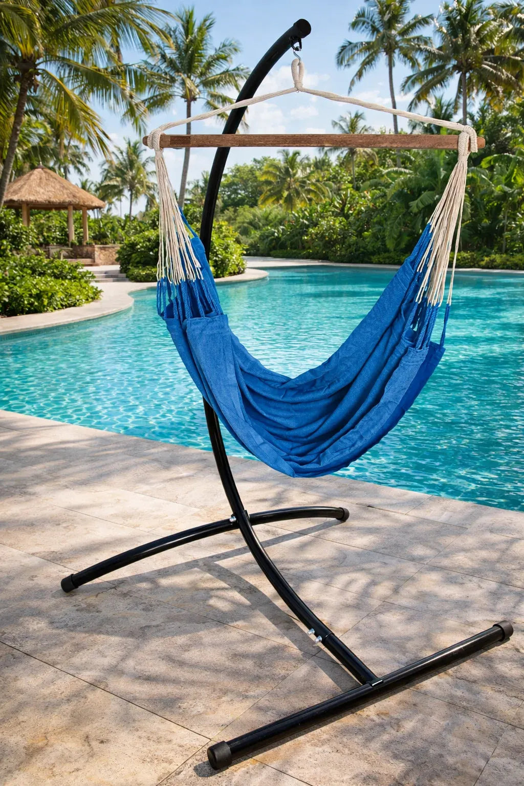 Hamac Univers Ensembles Hamac avec Support azur Chaise hamac colombienne avec Support universel pour chaise COHC-2+75217-2