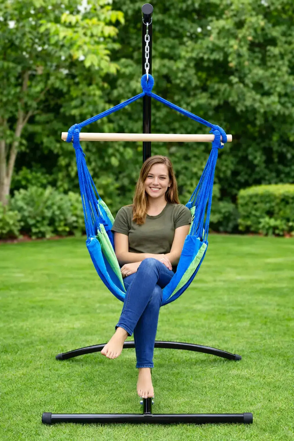 Hamac Univers Ensembles Hamac avec Support Chaise hamac brésilienne suspendue + Support Universel