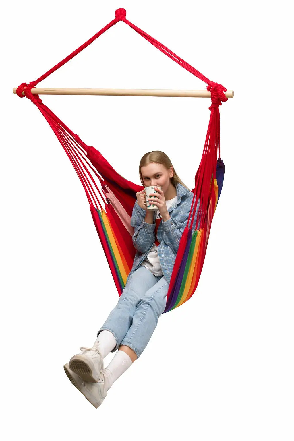 Hamac Univers Ensembles Hamac avec Support Chaise hamac brésilienne suspendue + Support Universel