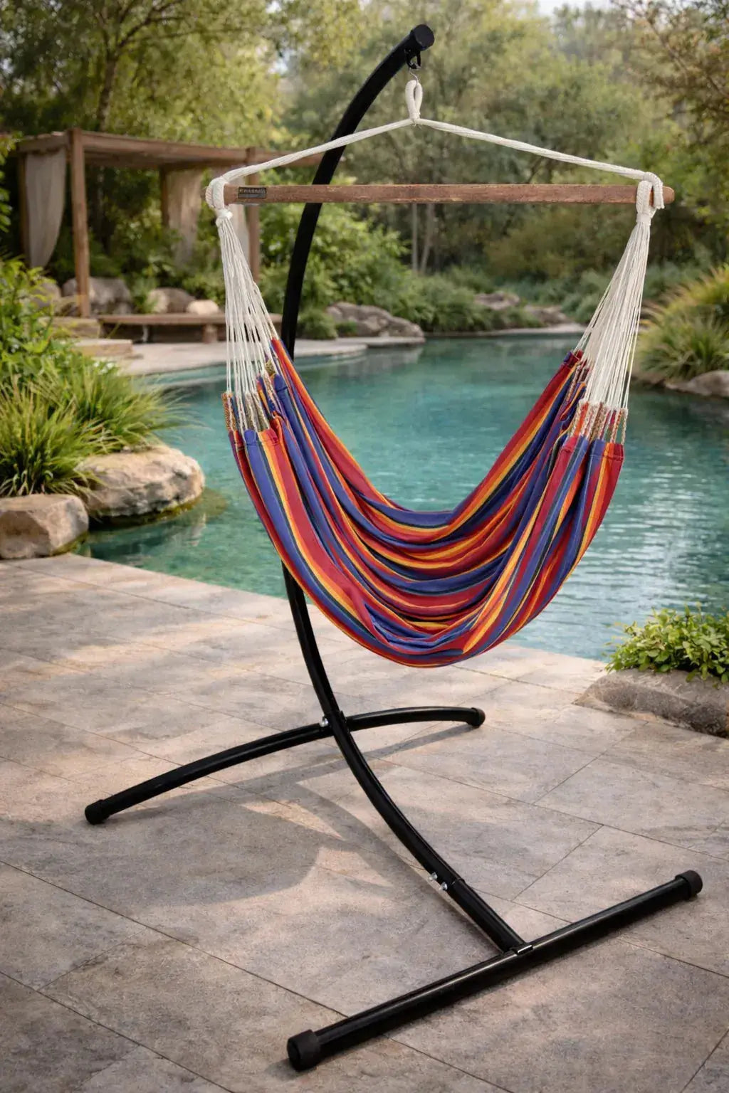 Hamac Univers Ensembles Hamac avec Support Chaise hamac colombienne avec Support universel pour chaise