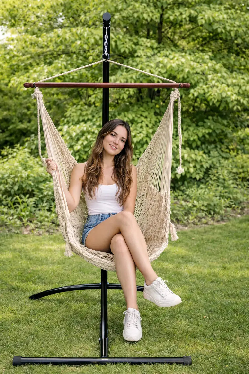 Hamac Univers Ensembles Hamac avec Support Chaise hamac de style maya + Support Universel