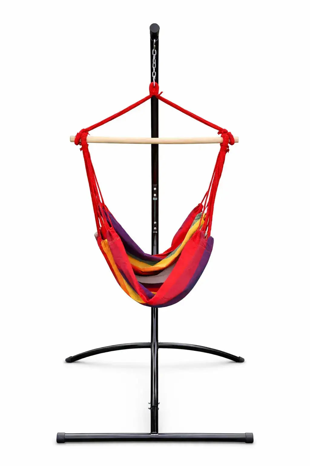 Hamac Univers Ensembles Hamac avec Support couleurs-vives Chaise hamac brésilienne suspendue + Support Universel 738447504927 82101+75217-2