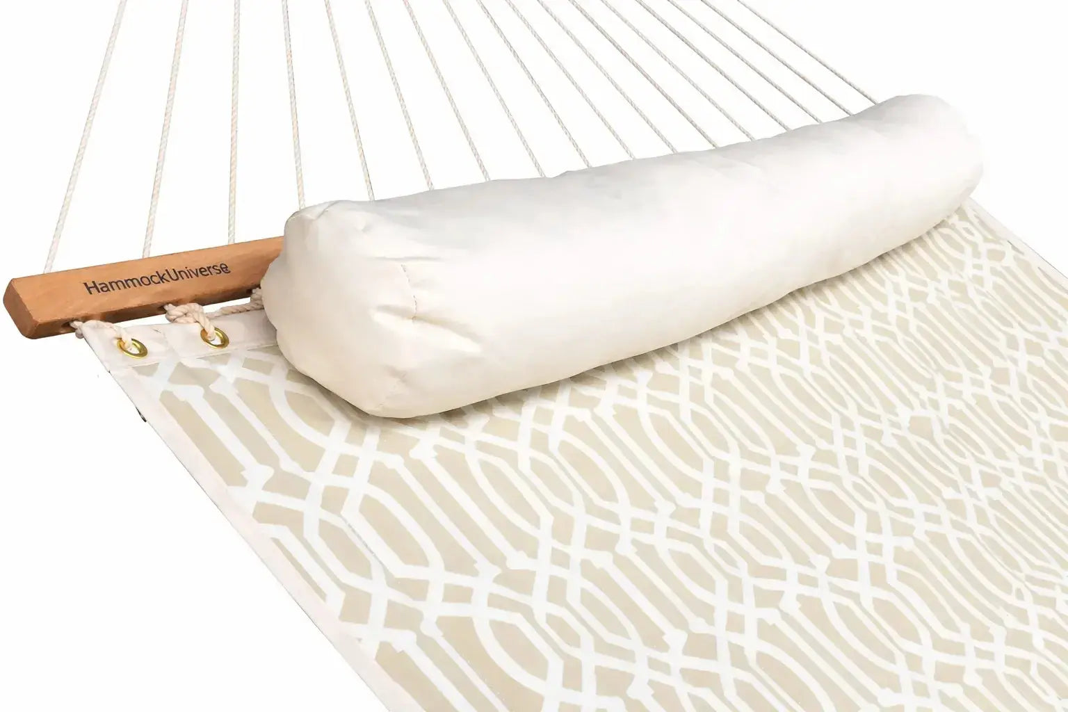 Hamac Univers Hamacs country-beige Hamac matelassé de luxe avec oreiller 794604045252 QHD-COUNTRY