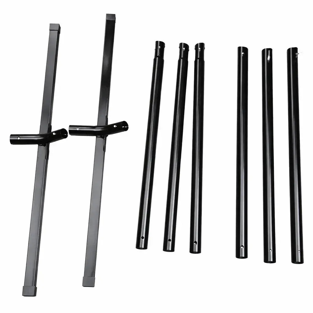 Hamac Univers Ensembles Hamac avec Support Hamac matelassé de luxe avec oreiller + Support de 15 pieds QHD-BWP+15TBSB,QHD-GBGW+15TBSB,QHD-COUNTRY+15TBSB,QHD-CAROLINA+15TBSB
