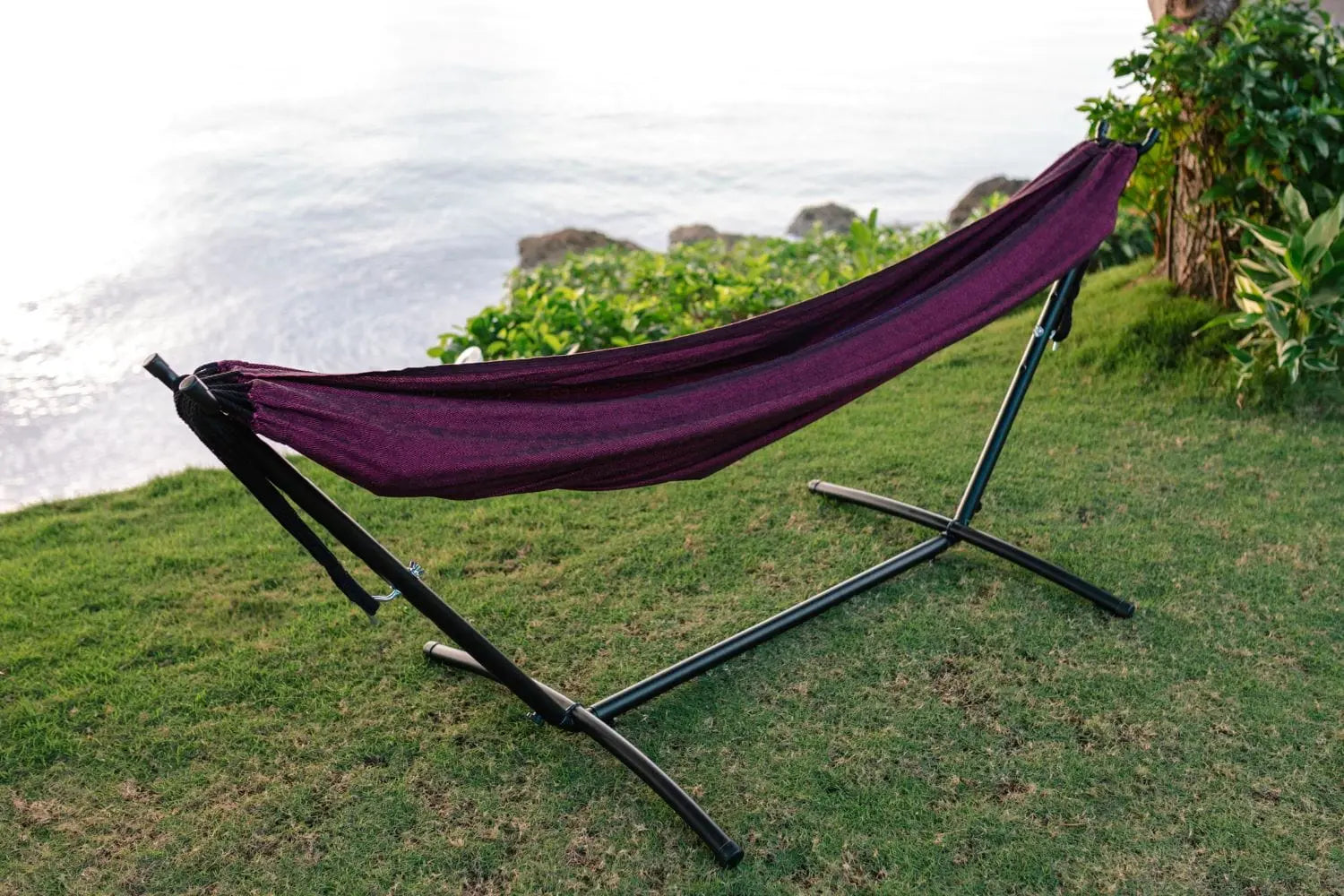 Hamac Univers Ensembles Hamac avec Support Hamac style brésilien double de qualité supérieure avec Support Universel 20188+75121