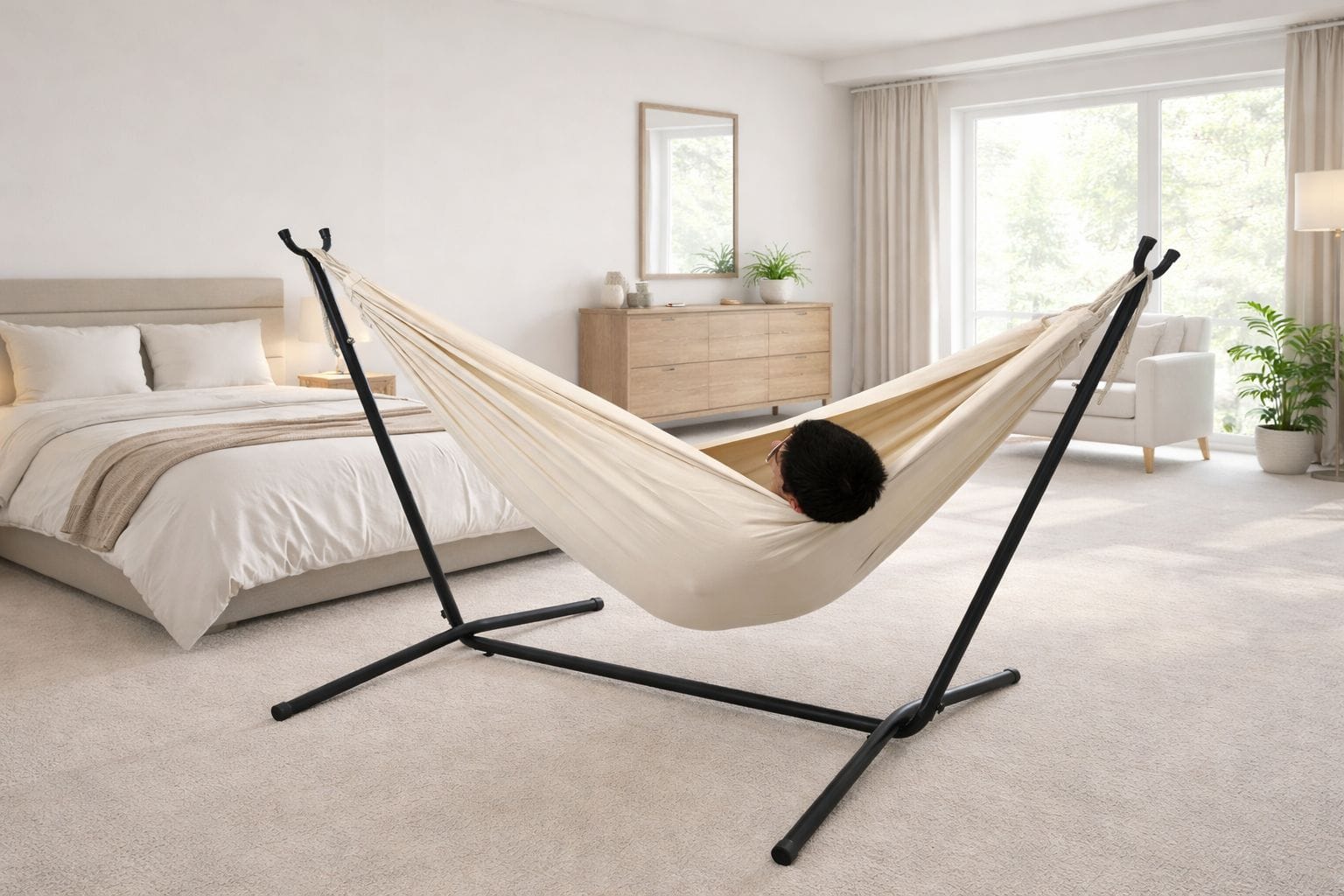 Hamac Univers Supports pour Hamacs noir Support hamac universel pour hamac - Intérieur/Extérieur 738447505047 75121