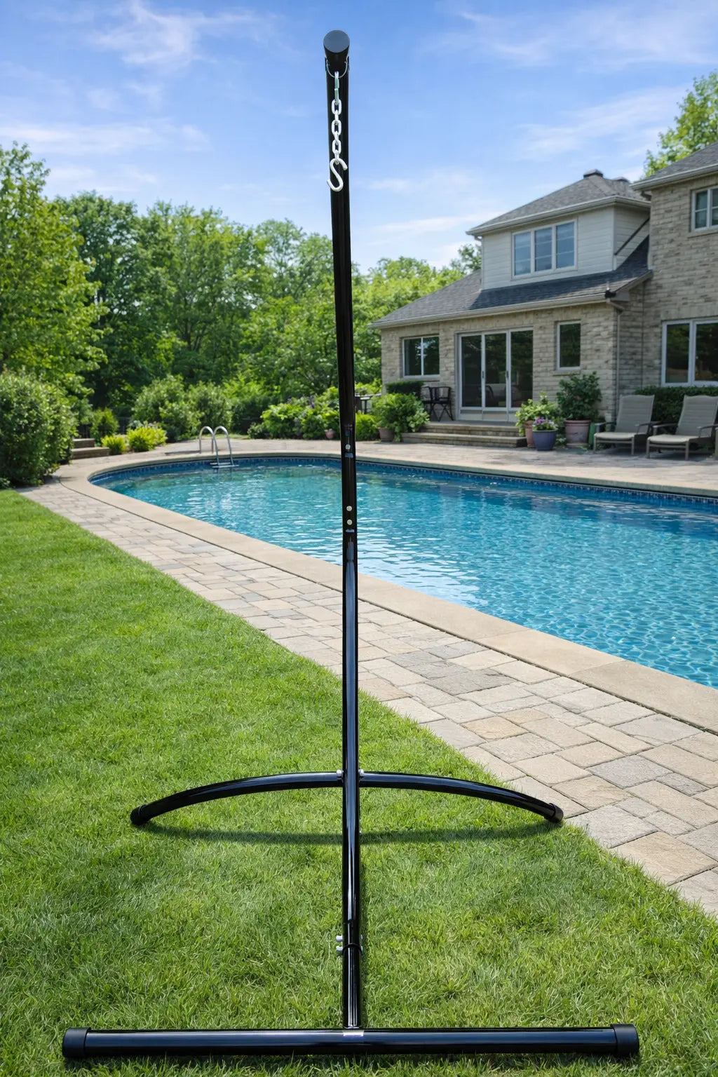 Hamac Univers Supports pour Hamacs noir Support pour Chaise suspendue et Chaise Hamac - Universel 738447504996 75217-2