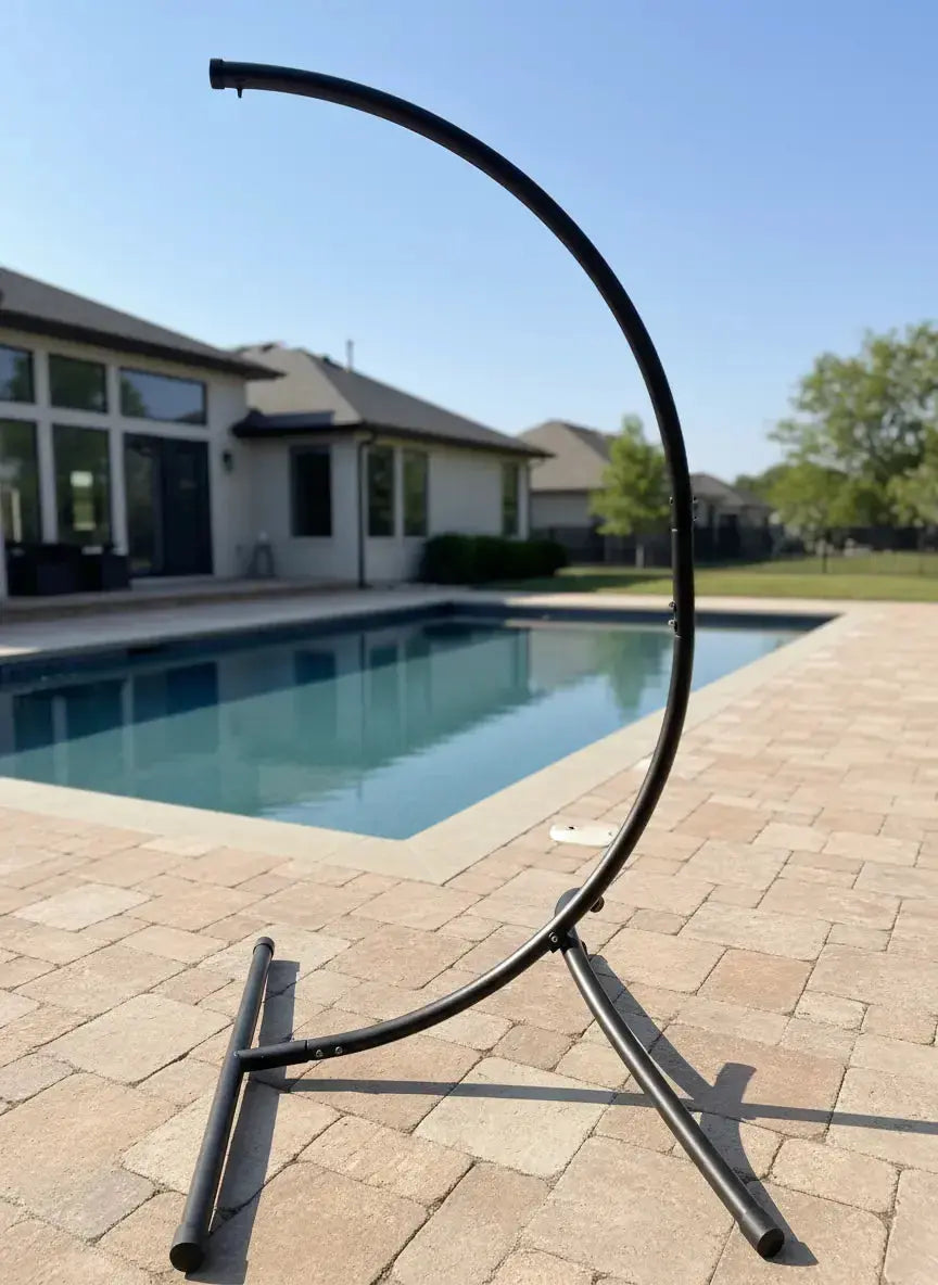 Hamac Univers Supports pour Hamacs noir Support pour Chaise suspendue et Chaise Hamac - Universel 738447504996 75217-2