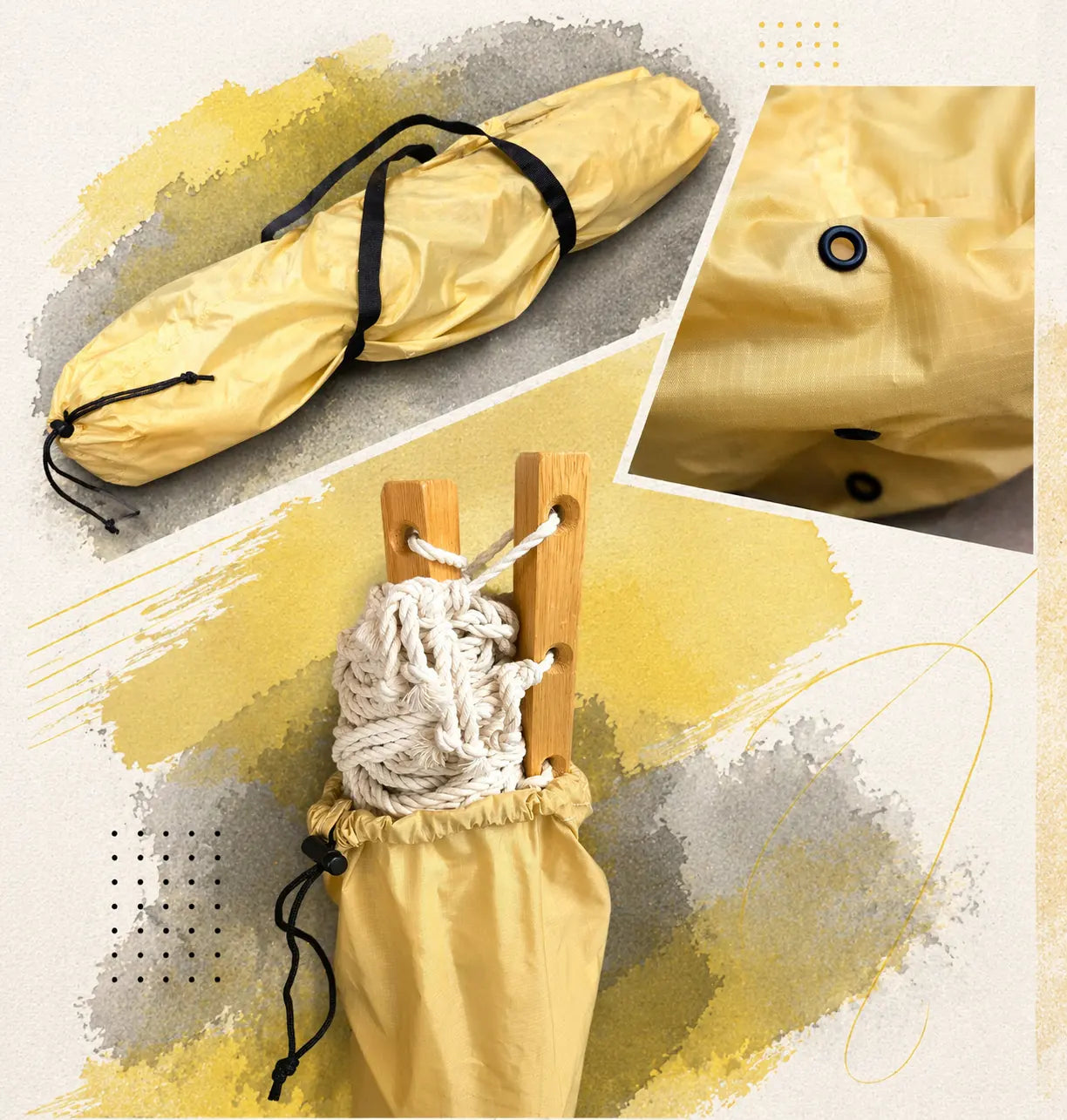 sac de transport et entreposage pour hamac