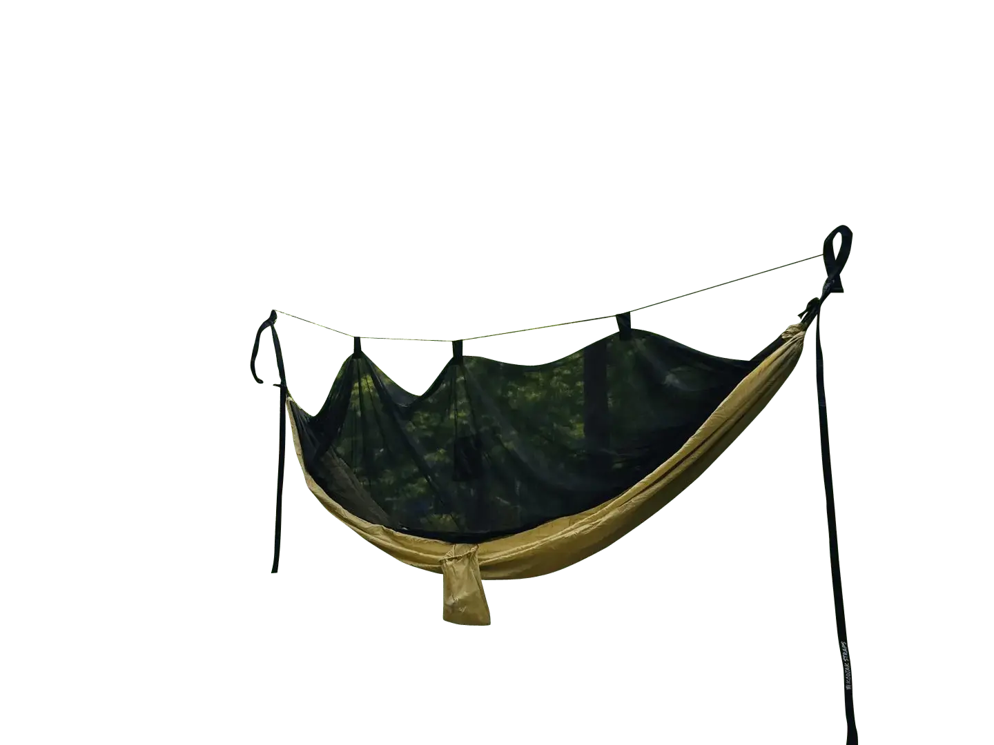 Hamac Univers Hamacs beige-militaire Hamac réversible en Nylon 210T avec moustiquaire intégrée 794604045962 72402MB