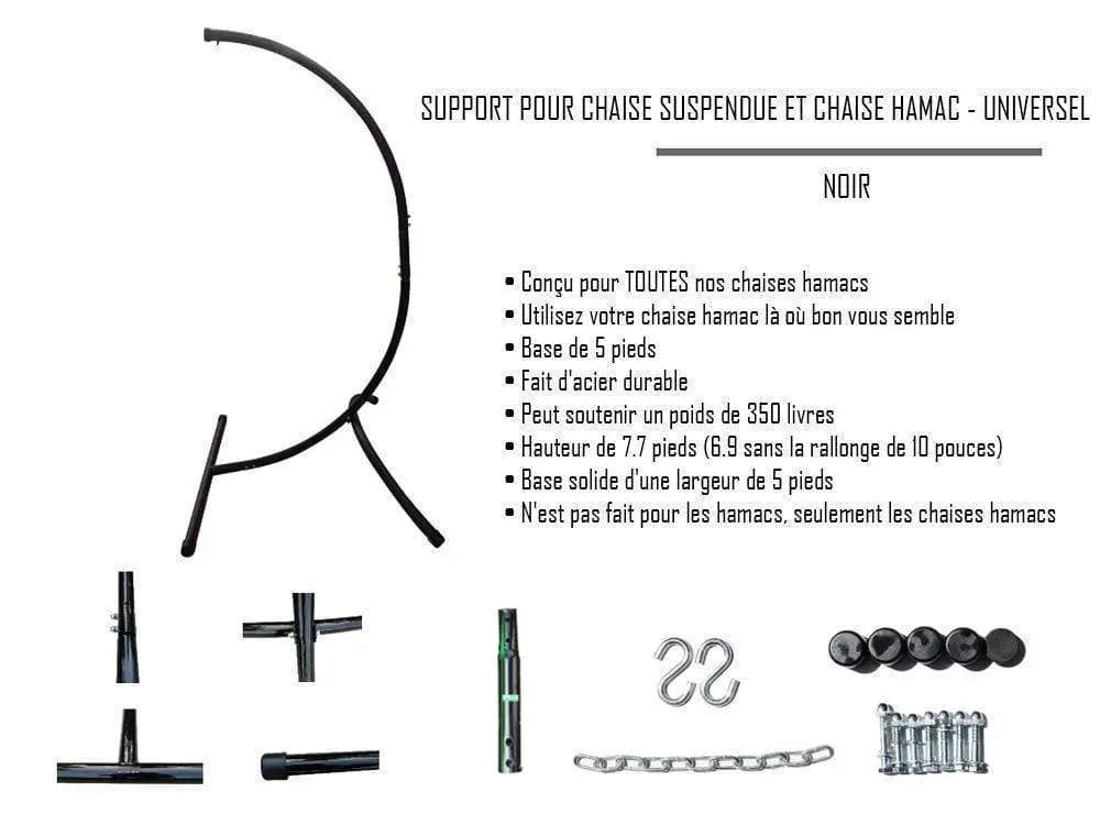 support universel pour chaise plan