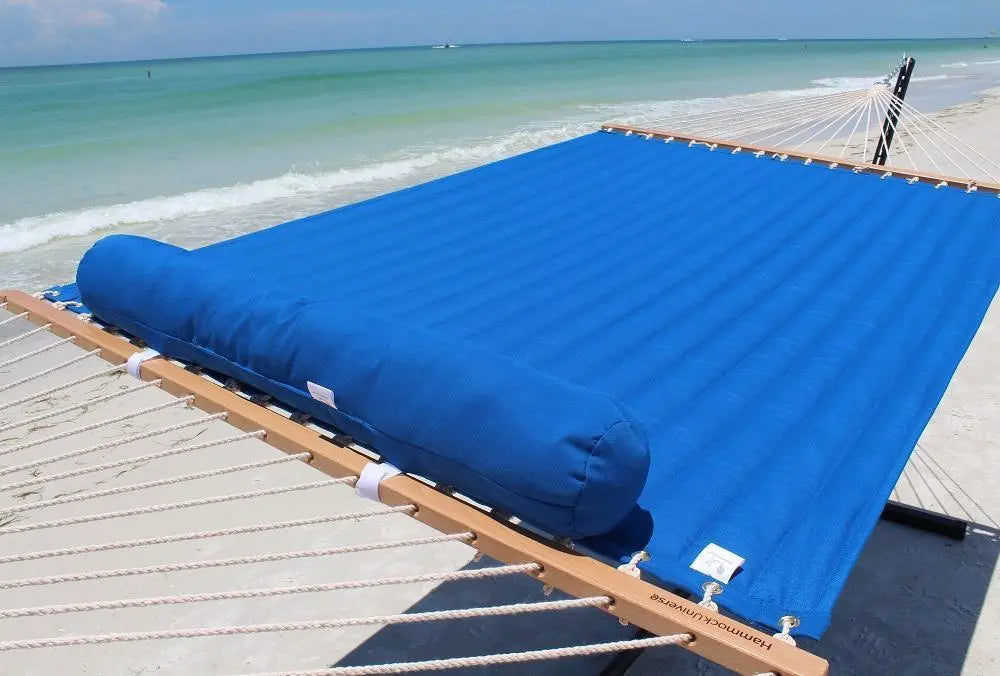 Hamac double matelassé en oléfine avec oreiller assorti et support de 15 pieds Hammock Universe
