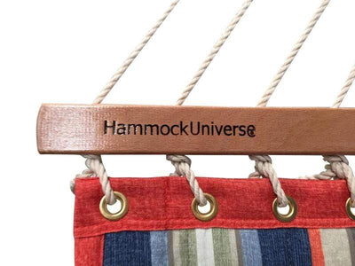 Hamac Univers Ensembles Hamac avec Support Hamac matelassé de luxe avec oreiller + Support en rotin-osier