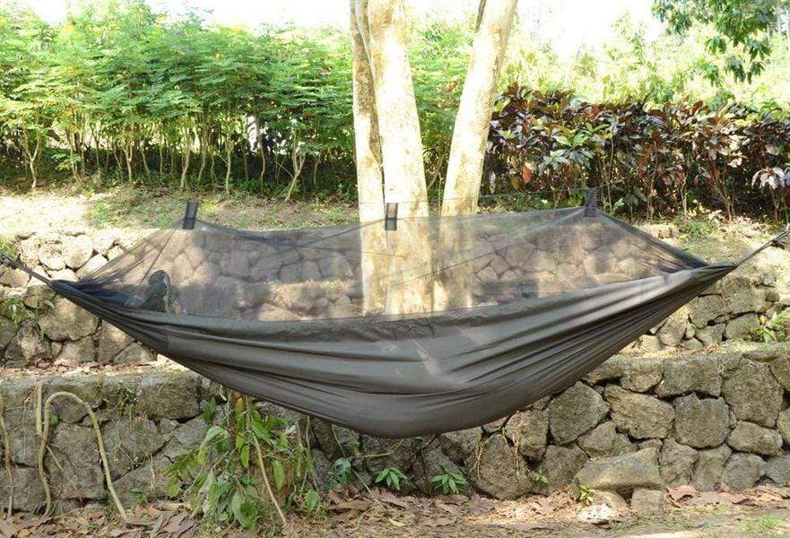 Hamac Univers Hamacs Hamac réversible en Nylon 210T avec moustiquaire intégrée 72402