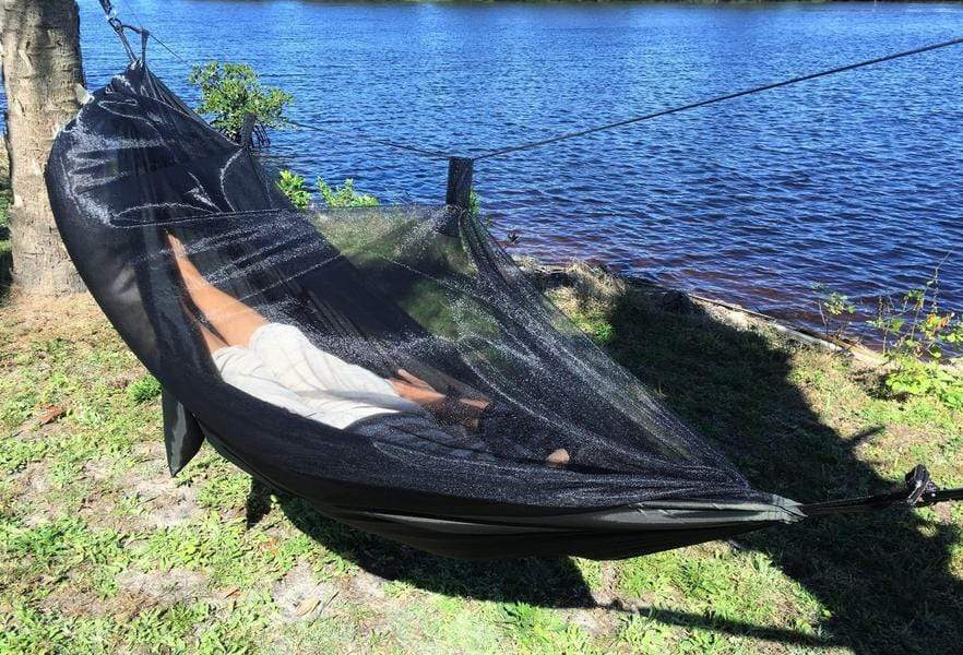 Hamac Univers Hamacs Hamac réversible en Nylon 210T avec moustiquaire intégrée 72402