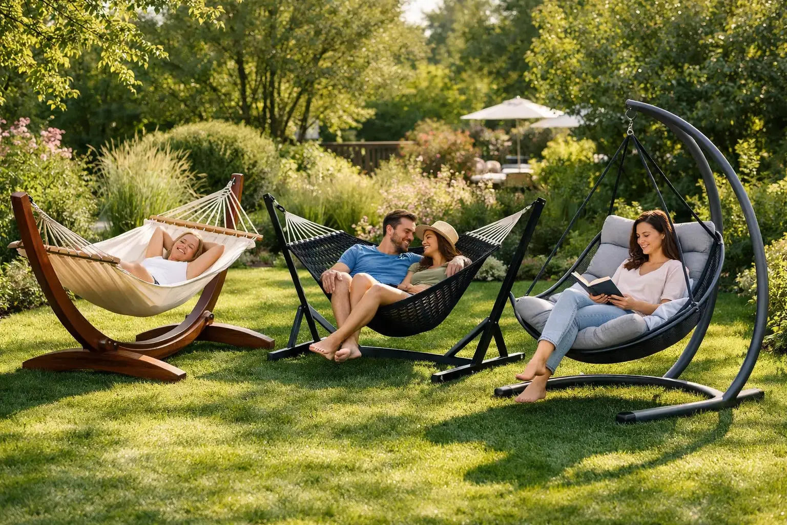 Supports de hamac idéaux pour le jardin
