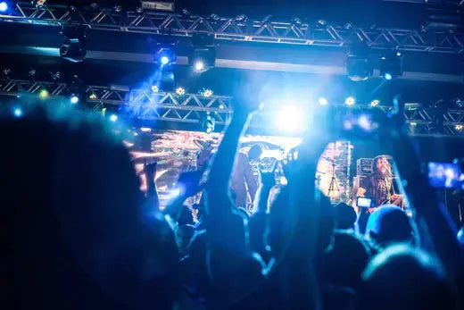 concert de musique en soirée