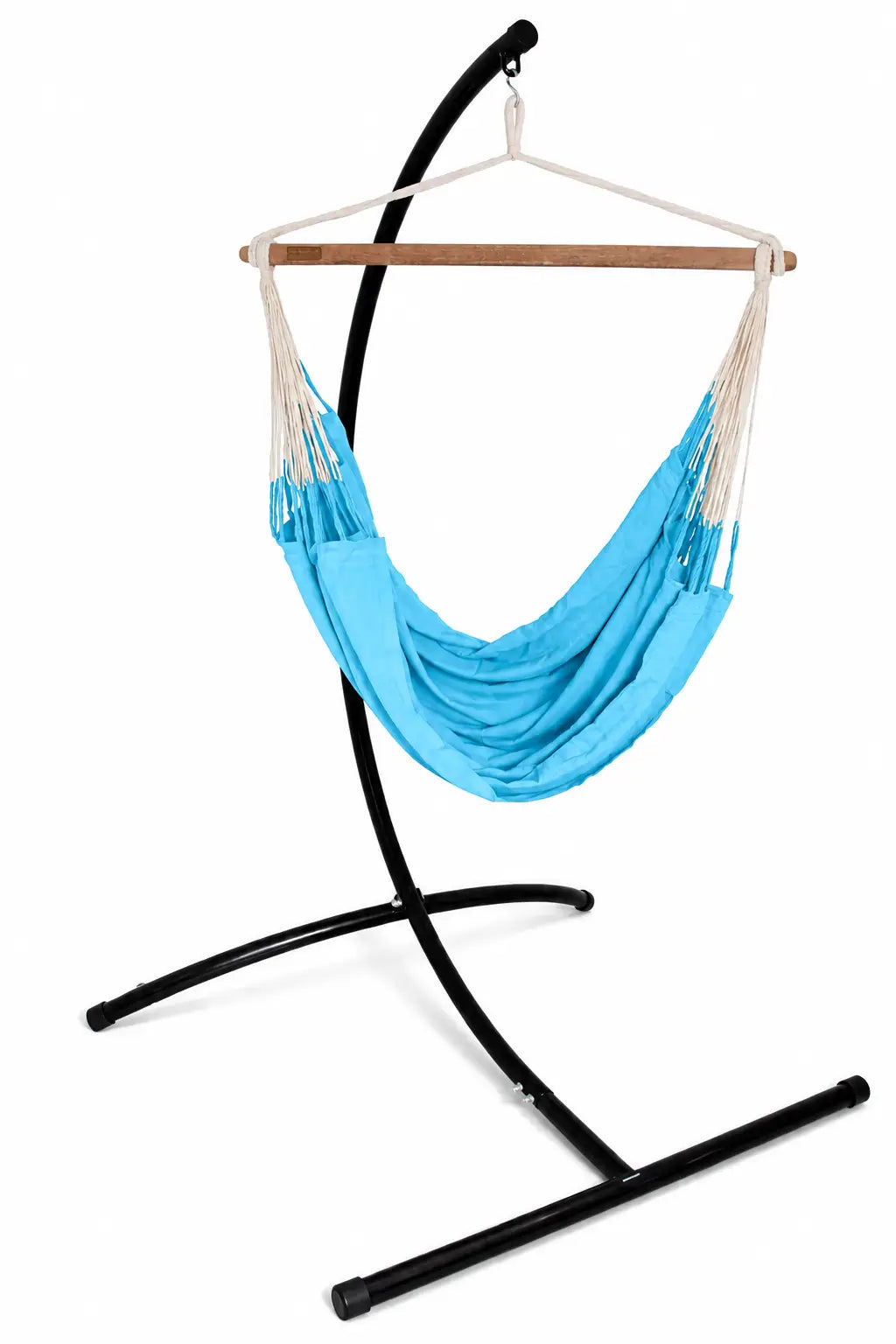 chaise colombienne bleu pale avec support universel