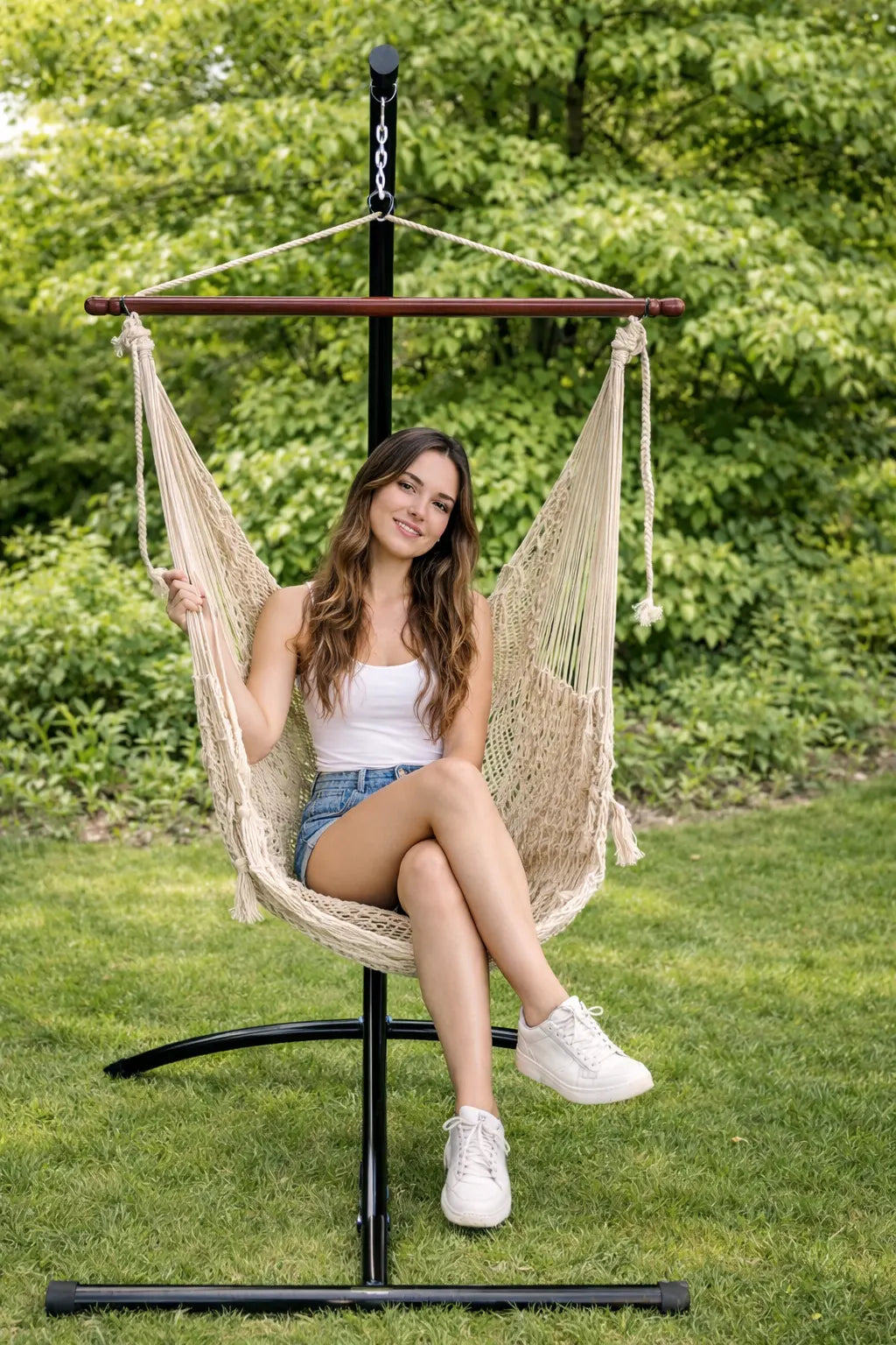 Hamac Univers Ensembles Hamac avec Support Chaise hamac de style maya + Support Universel