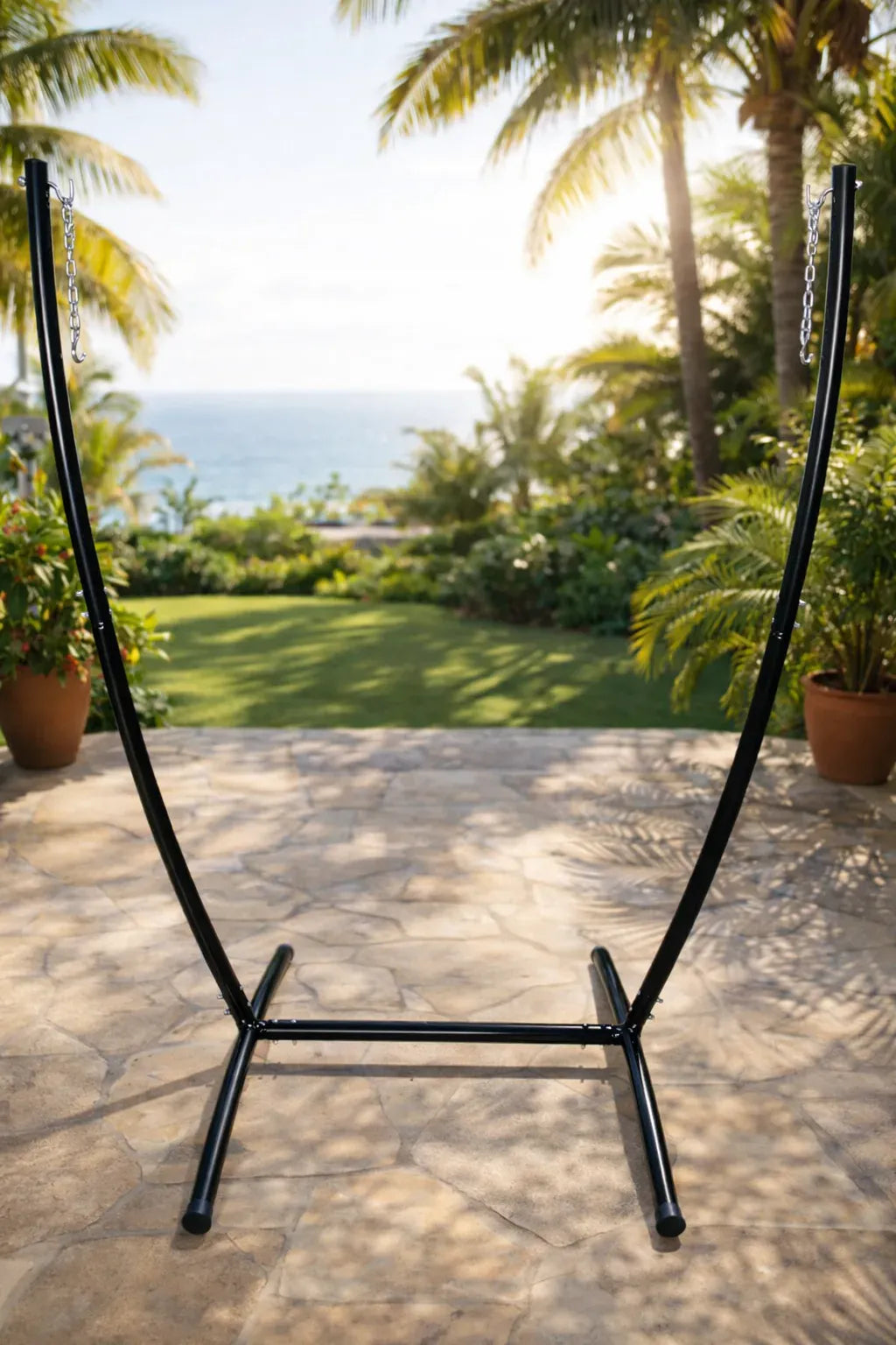 Hamac Univers Hammock Stands noir Support pour chaise hamac - En U 794604046020 22-RCS