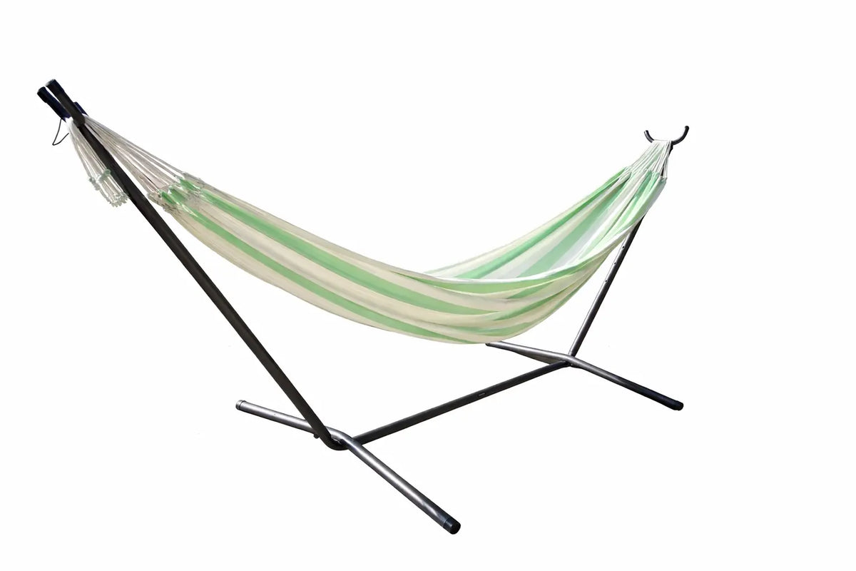 Hamac Univers Ensembles Hamac avec Support pedras Hamac style brésilien double de qualité supérieure avec Support Universel 794604046174 20193-75121