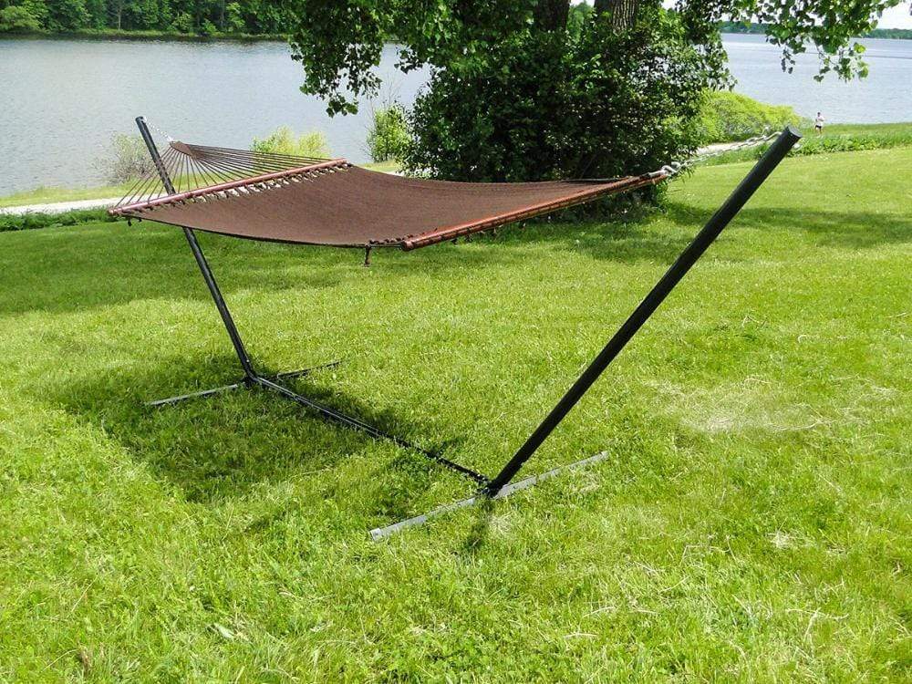 Hamac Univers Ensembles Hamac avec Support Hamac de luxe en cordes de polyester + Support de 15 pieds