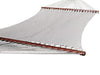 Hamac Univers Ensembles Hamac avec Support Hamac de luxe en cordes de polyester + Support en rotin-osier