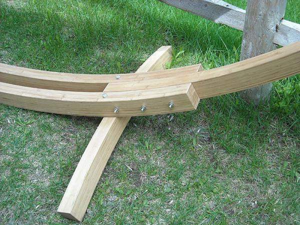 Hamac Univers Ensembles Hamac avec Support Hamac double brésilien de luxe avec support en bambou