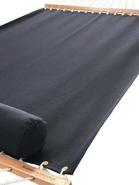 Hamac Univers Ensembles Hamac avec Support Hamac double en oléfine avec oreiller assorti - Séchage Rapide avec Support en bambou