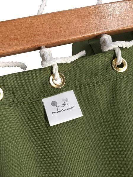 Hamac Univers Ensembles Hamac avec Support Hamac double en oléfine avec oreiller assorti - Séchage Rapide avec Support en bambou