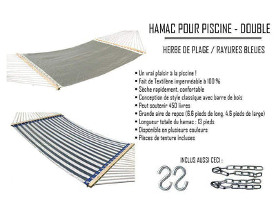 Hamac Univers Hamacs Hamac pour piscine - Double