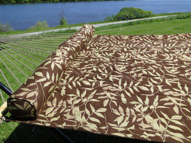 Hamac Univers Hamacs Silouhette Meadow Hamac de luxe Sunbrella + oreiller SUN-SM